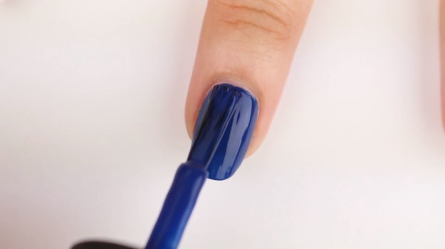 Blue Polish | 4th Of July Nail Design Show Your Patriotism With This Easy Flag Design