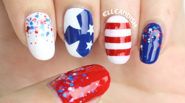 Final Result | 4th Of July Nail Design Show Your Patriotism With This Easy Flag Design