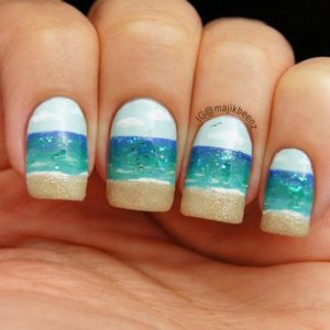 Ocean Nails | Fun Beach Nail Art Designs