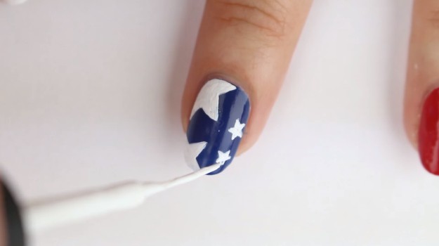 Star Options - Stars | 4th Of July Nail Design Show Your Patriotism With This Easy Flag Design