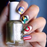 Olympic Rings In Gold Base | Summer Olympics 2016