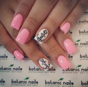Pink Nautical Nails | Cute Pink Nail Designs Perfect For Every Stylish Lady
