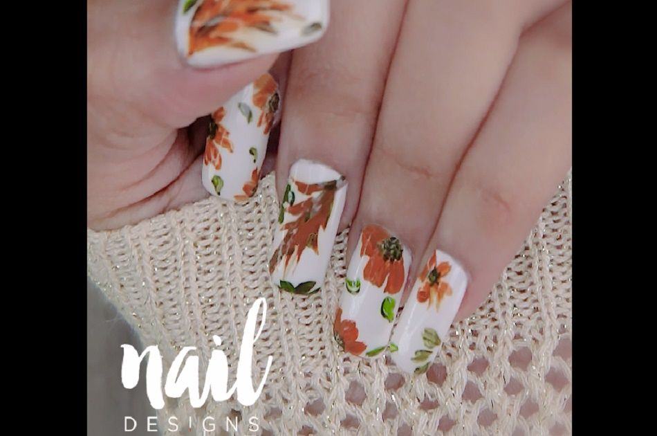 Autumn Nails Tutorial | You Have To Check Out This Gorgeous Nail Design