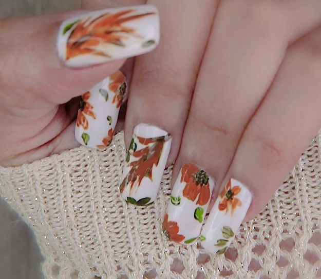 Finished Product | Autumn Nails Tutorial | You Have To Check Out This Gorgeous Nail Design 