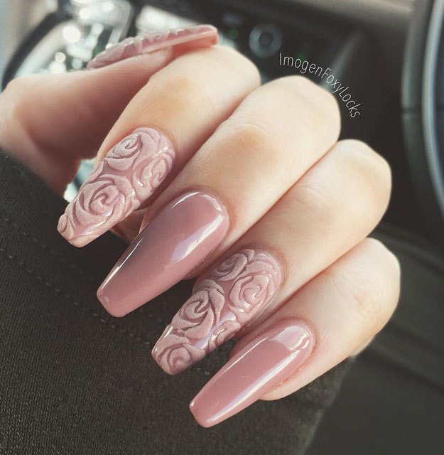 Most Popular Coffin Nail Designs To Try Yourself | Coffin ...