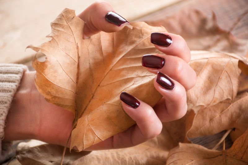 7. "Autumn Nail Colors for October" - wide 6