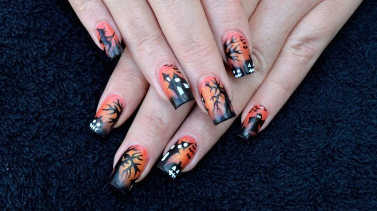 Cute Halloween Nails Perfect For Trick Or Treat! | Nail ...