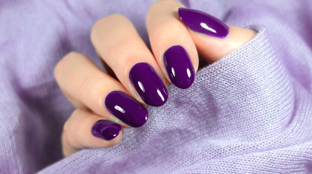 manicured violet nails nail polish | Nail Colors You Should Try This 2020