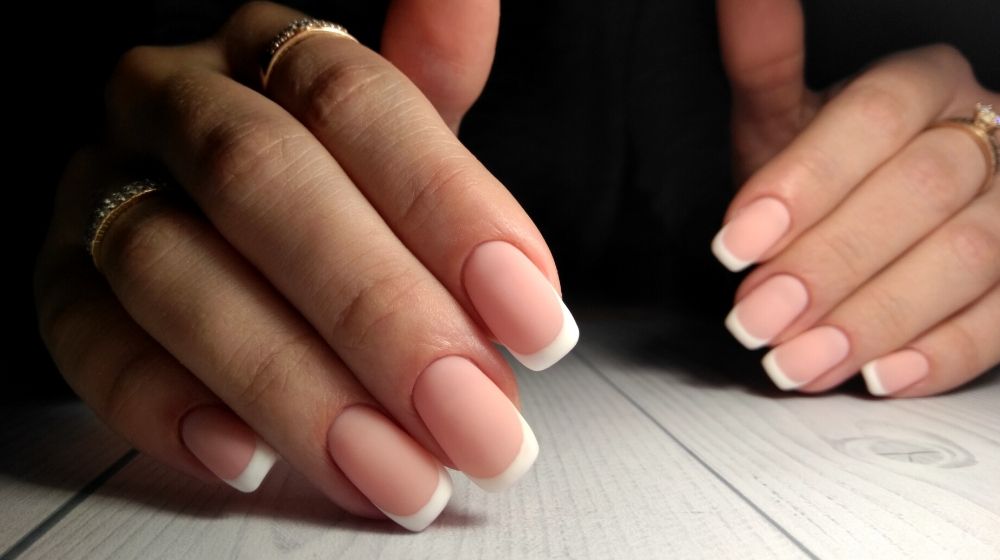 french manicure matte gel lacquer pink | What Are Soak Off Gel Nails & Why You Need To Try It
