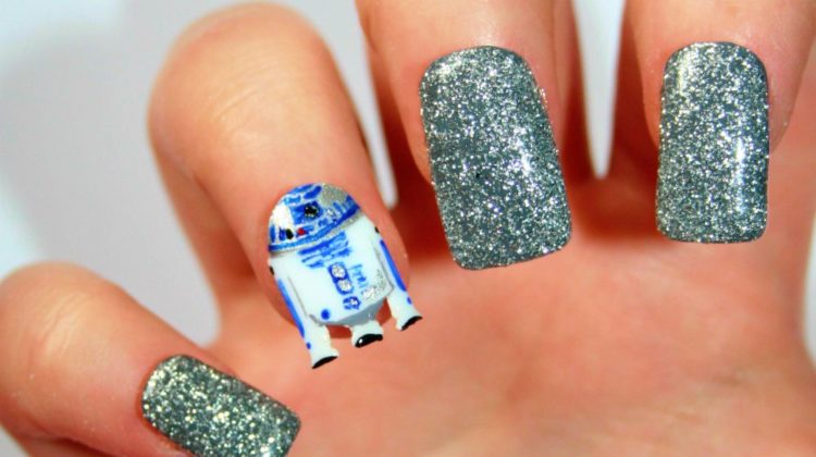 Star Wars Nails | Epic Star Wars Nail Art From A Galaxy Far Far Away | Nail designs | star wars nail polish | Featured