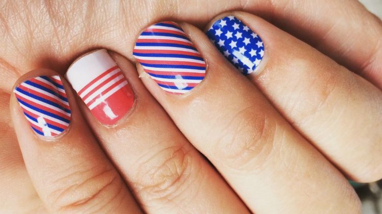 Nail art 4th of July Nails | Patriotic Nail Designs For All Occasions [with Pics & Tutorial Videos] | Featured