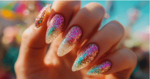 Festival Nail Art: Boho Patterns, Glitter & Rhinestones for Summer Events