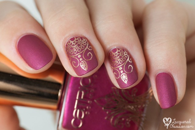 Poetic Pink Mauve Nail Art | Classy Mauve Nail Designs For An Exquisite Look | mauve acrylic nails