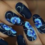 Finish Product Flower Nail Art