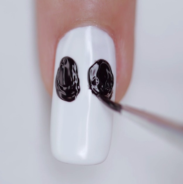 Jack’s Eyes | Halloween Nails Tutorial | Tim Burton Inspired Jack’s Eyes | Halloween Nails Tutorial | Tim Burton Inspired