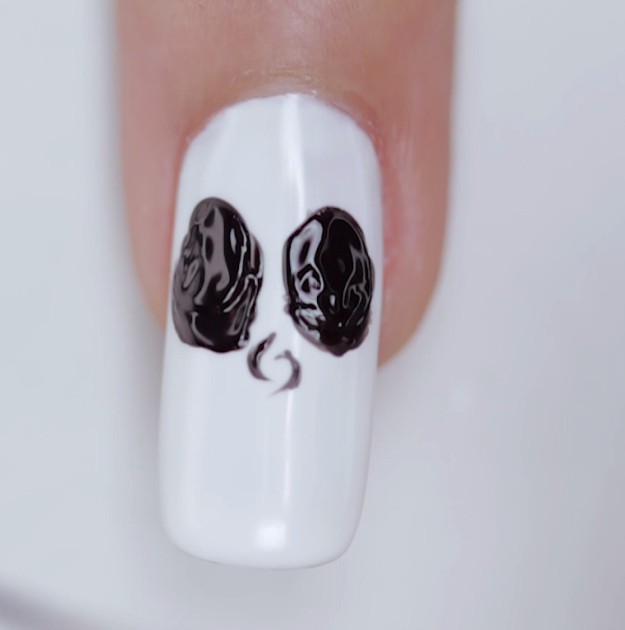 Jack’s Nose | Halloween Nails Tutorial | Tim Burton Inspired Jack’s Nose | Halloween Nails Tutorial | Tim Burton Inspired