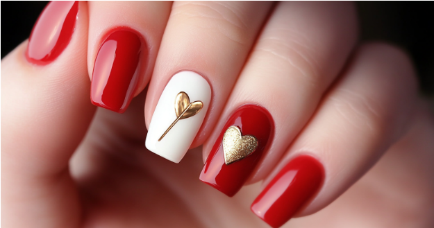 Valentine Nail Art Ideas to Steal Hearts This February