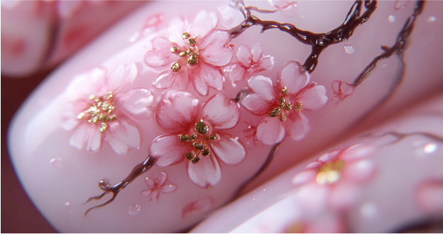 Cherry Blossom Nails Part II: Advanced Techniques for Stunning Nail Art