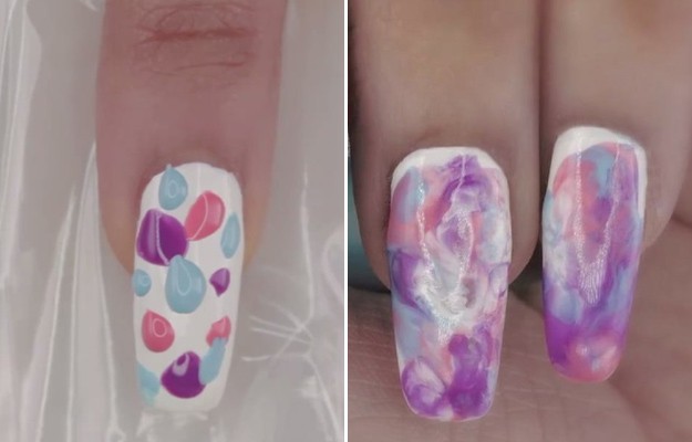 No Water Marbled Nails | DIY Nail Tips & Hacks Every Nail Art Enthusiast Should Know No Water Marbled Nails | DIY Nail Tips & Hacks Every Nail Art Enthusiast Should Know