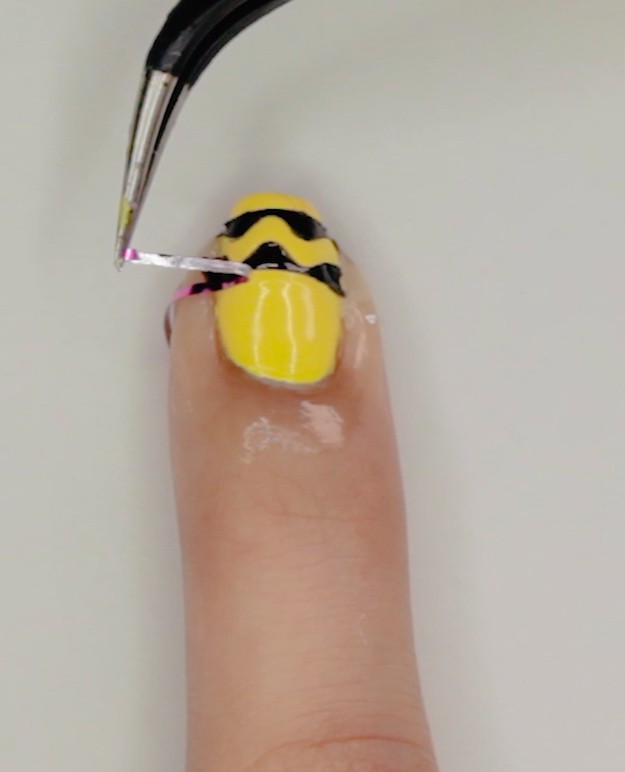 Remove Stencils | Back To School Nail Art | Fun Crayon Nail Tutorial For Kids