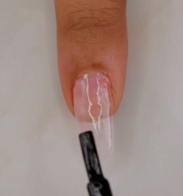 Step 1: Do the Base | Easy Sophisticated Black and Gold Nails Tutorial | Nail Designs
