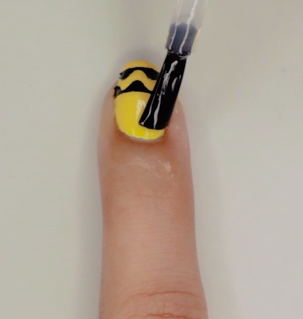 Apply Topcoat |Back To School Nail Art | Fun Crayon Nail Tutorial For Kids