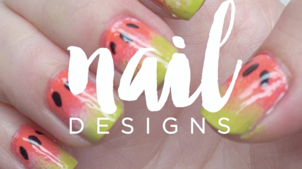 Mouth-Watering Watermelon Nail Art Tutorial