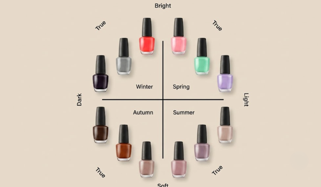 Your Ultimate Press-On Nail Color Guide (Skin Tone, Nudes, Trends, Seasons)