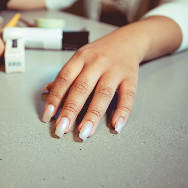 female nails | Lizzo's Trendy Milky White Nails We Absolutely Love