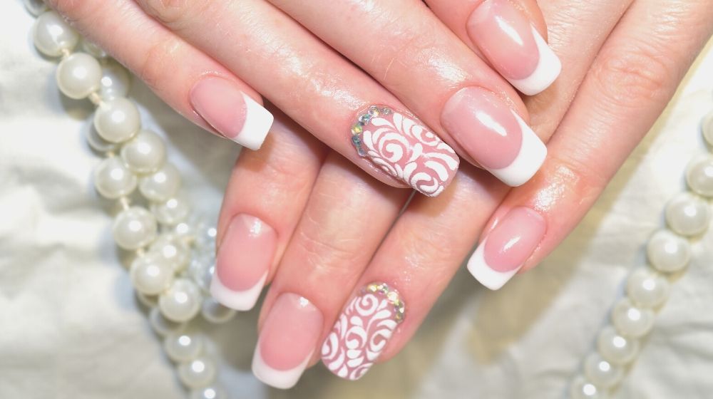 wedding french manicure | Gorgeous White Nail Designs For Every Occasion